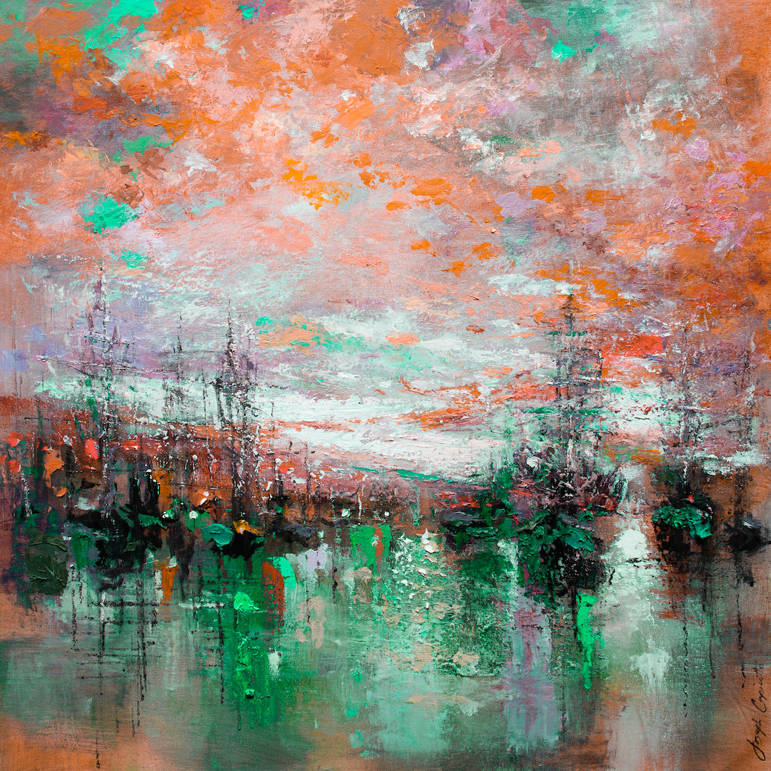 Burnt Orange Harbour/#505/E
