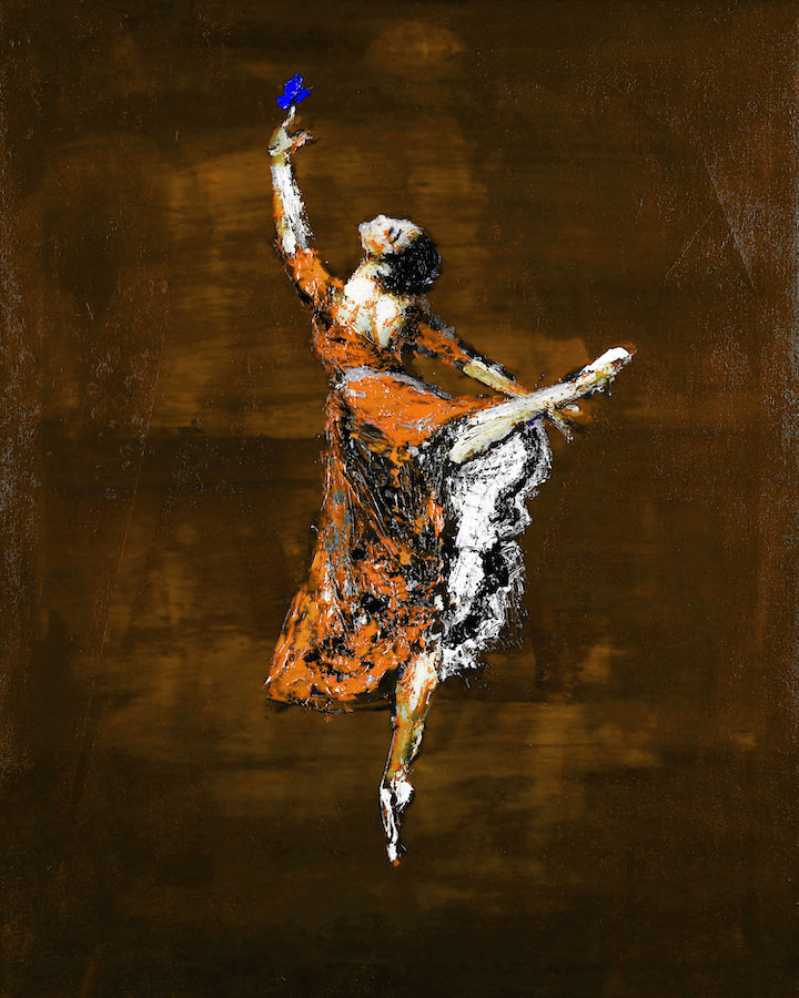 Ballerina and the Butterfly/#593/D
