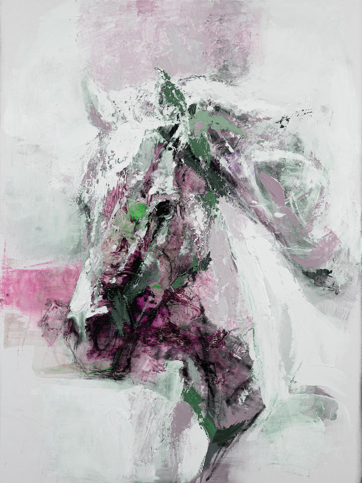 Horse Head Abstract Two/#624/C