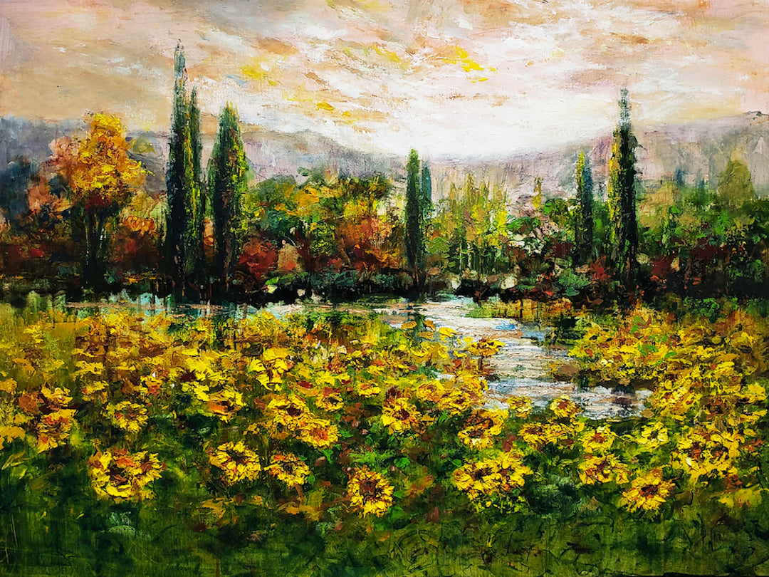 Tuscan Sunflowers/#628
