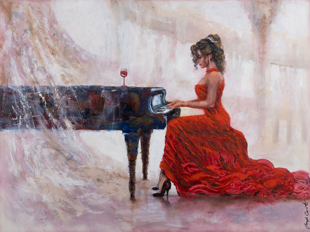 Flowing in Red/#654