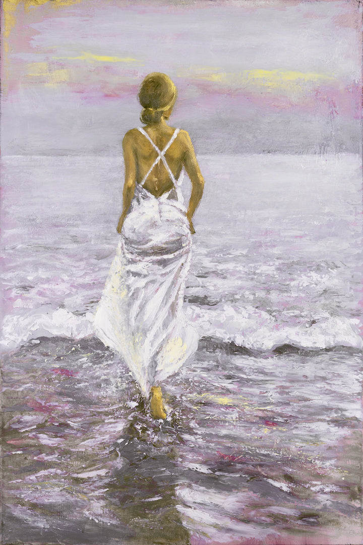 White Satin Woman/#686/A