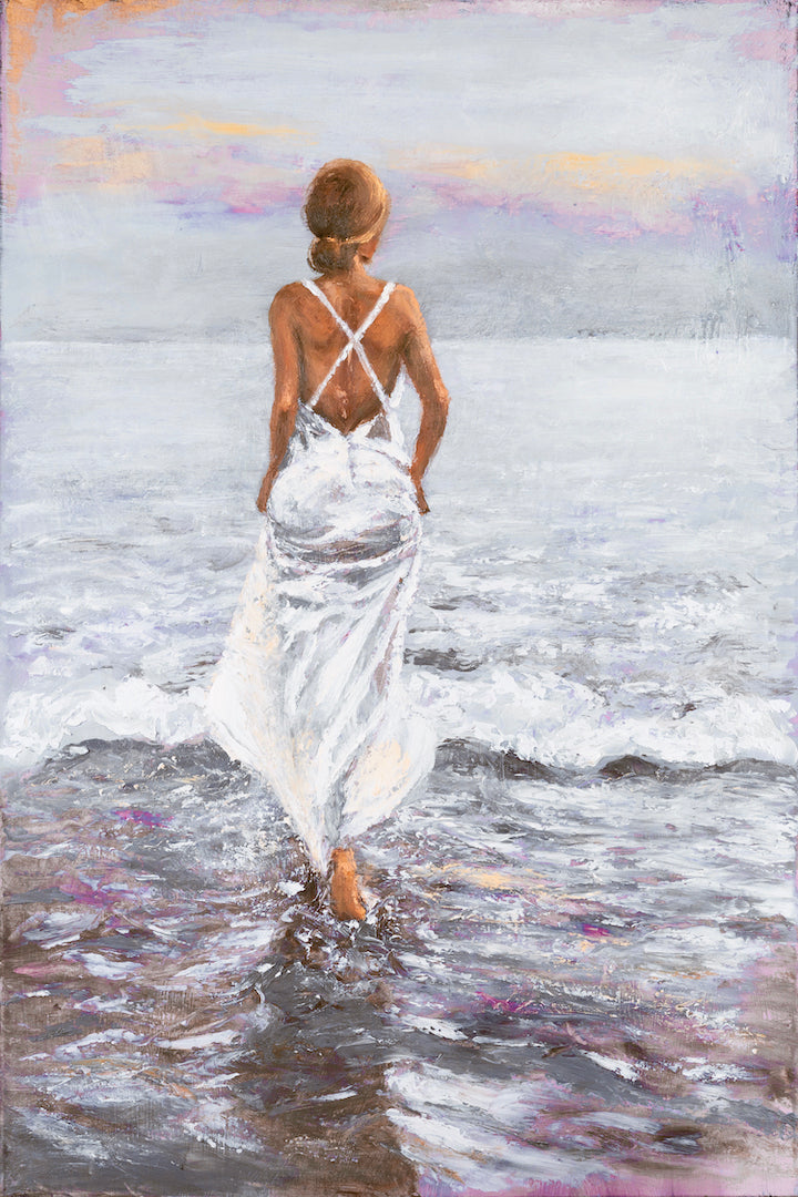 White Satin Woman/#686/C