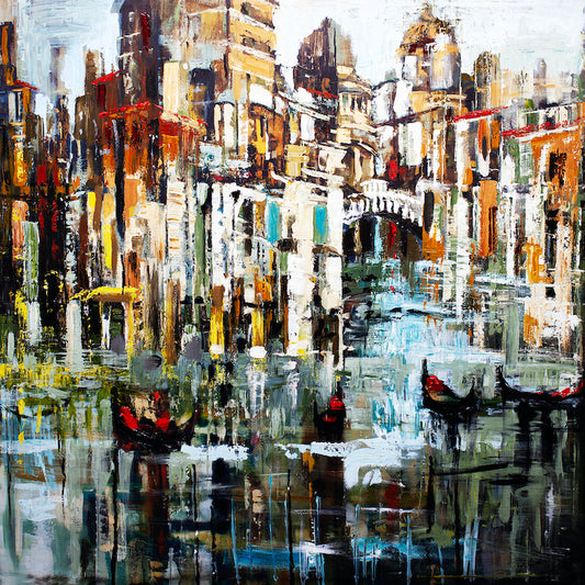 Venice Bridge 2/#533/60x60 inch