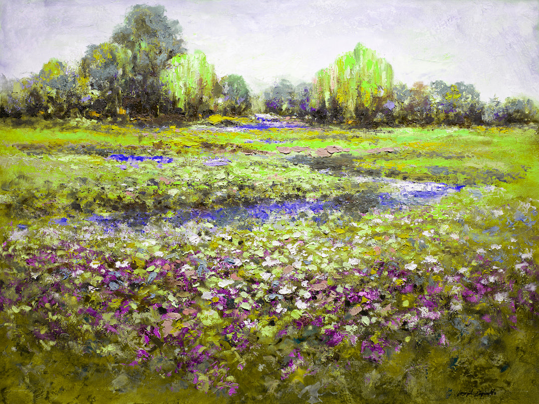 Purple and Gold 2 /#540/B