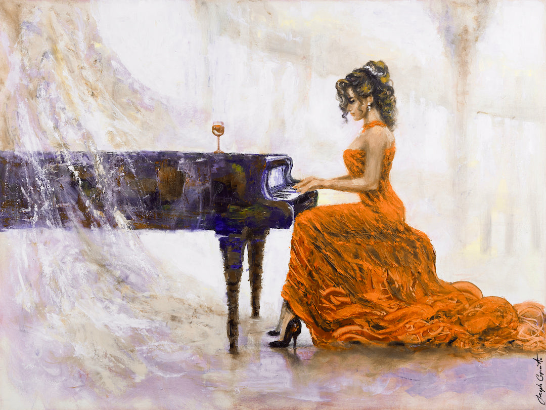 Flowing in Red/#654/D